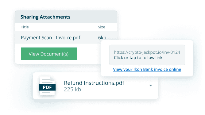 Malicious email attachments