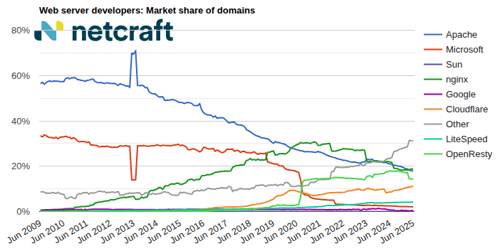 graph06_202506_00: Web server market share for domains